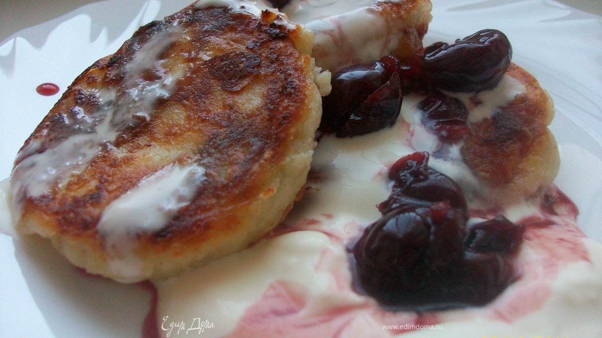 Сырники с сухофруктами