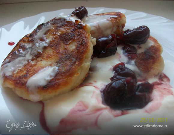 Сырники с сухофруктами Сырники с сухофруктами