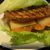 Сэндвич-гриль с копченым лососем и сыром
