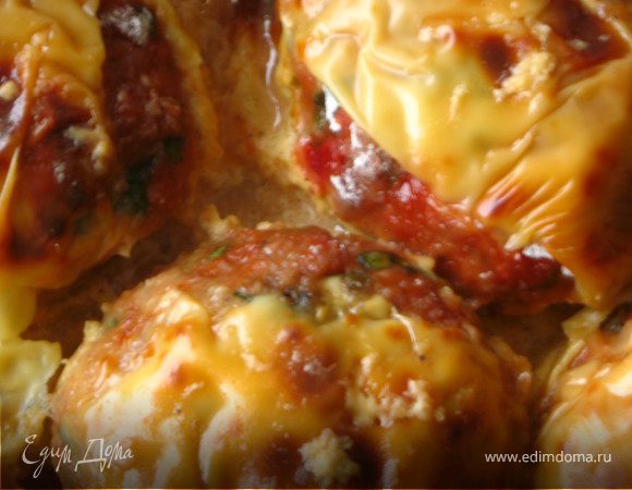 Свекольно- мясные тефтели с грибной начинкой