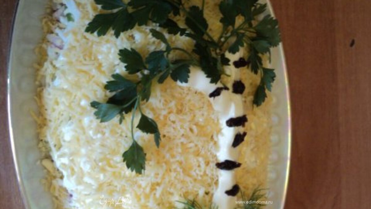 Салат «Березка»