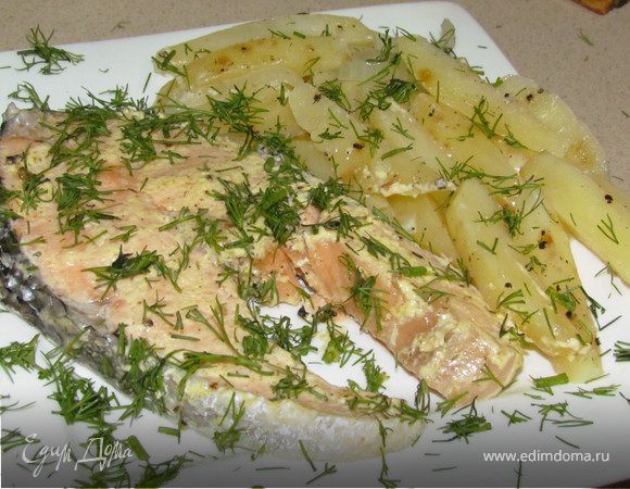 Рыбка с картошечкой в пароварке