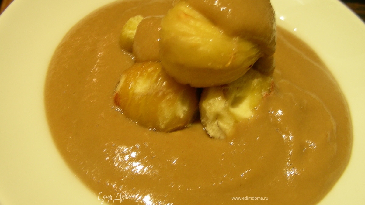 Каштаны с кофейным кремом