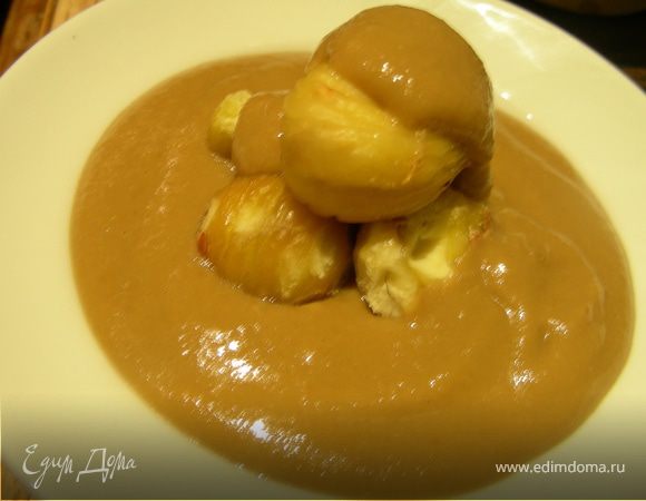 Каштаны с кофейным кремом