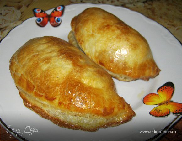 Пирожки с тушёной капустой. Пирожки с тушёной капустой.