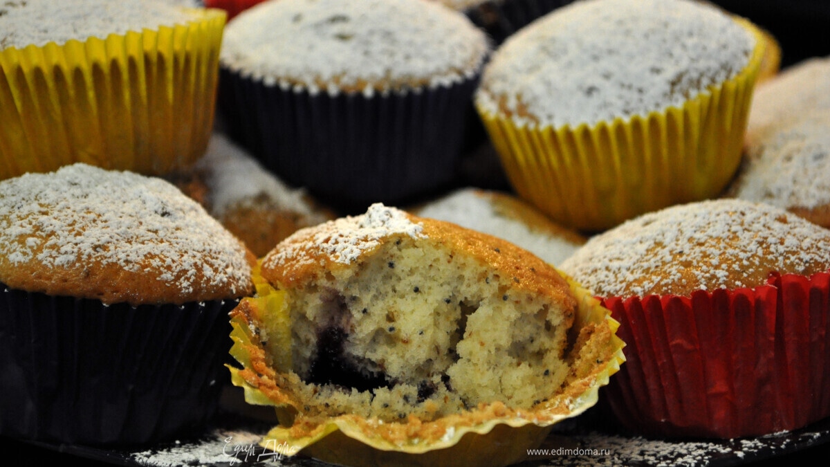 Маффины с начинкой