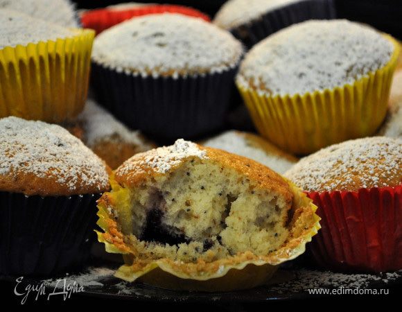 Маффины с начинкой Маффины с начинкой
