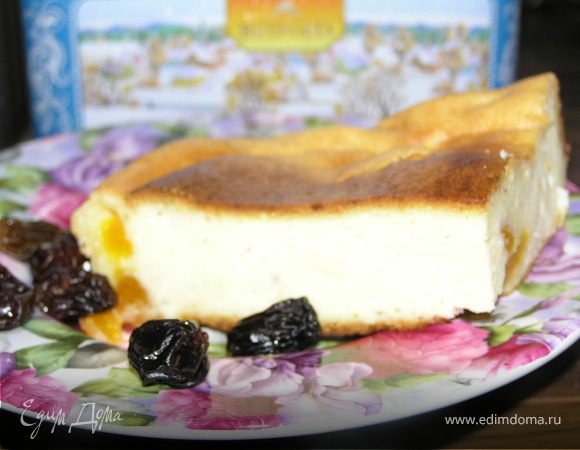 Творожная запеканка со сливками