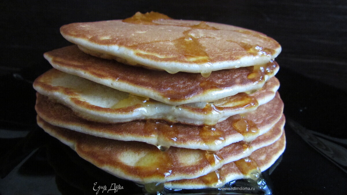 Лимонные панкейки