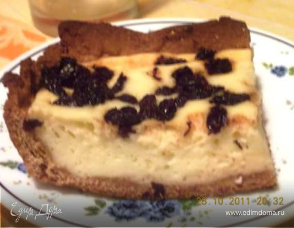 Творожная запеканка на гречневом основании