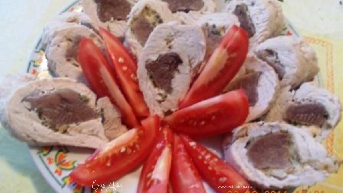 Рулет " вместо колбасы"