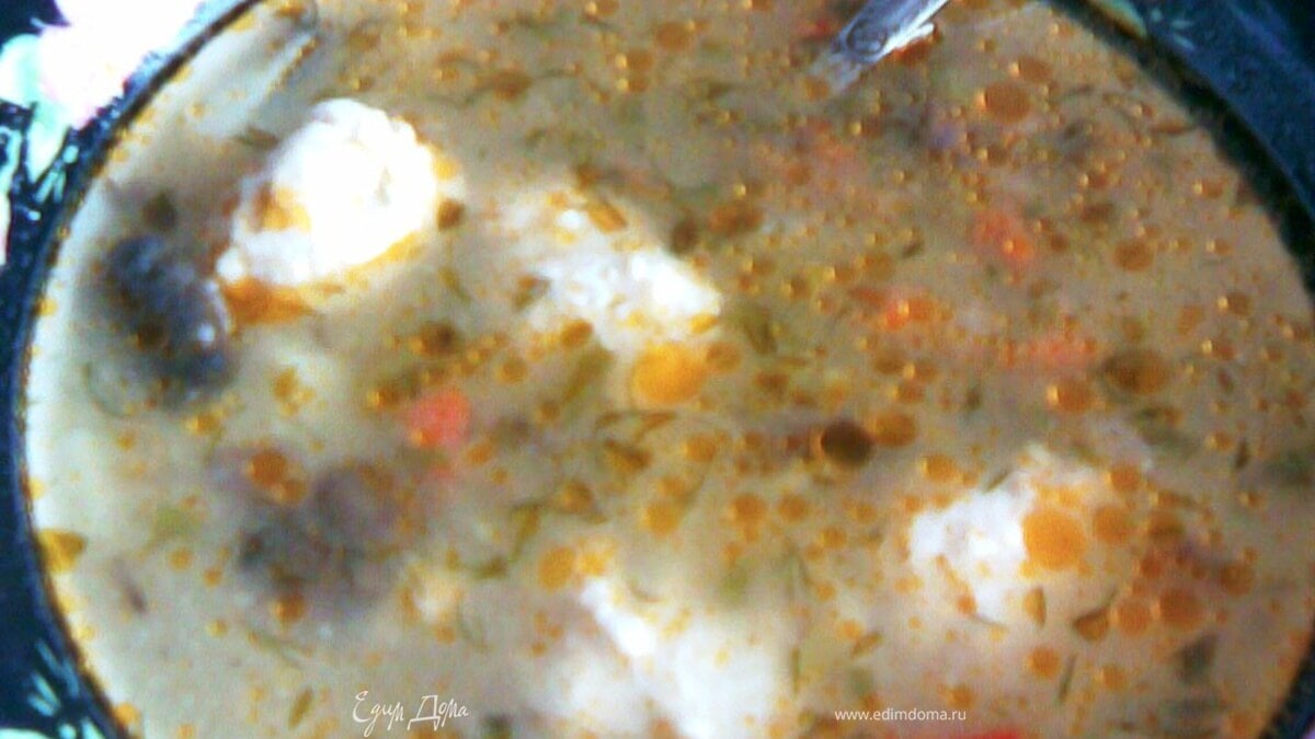 суп "грибное наваждение"