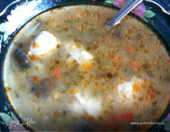 суп "грибное наваждение"