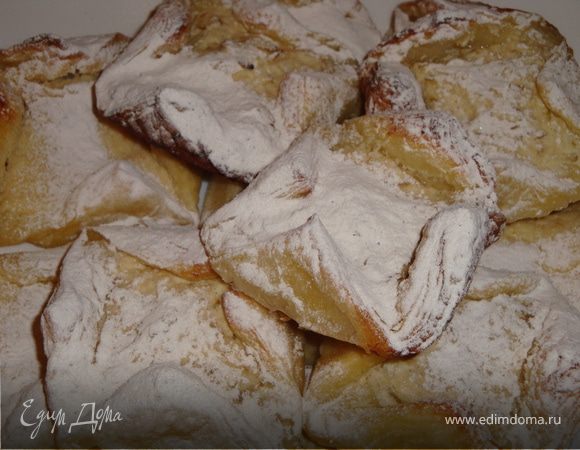 Слойки с творогом (по-киевски) Слойки с творогом (по-киевски)