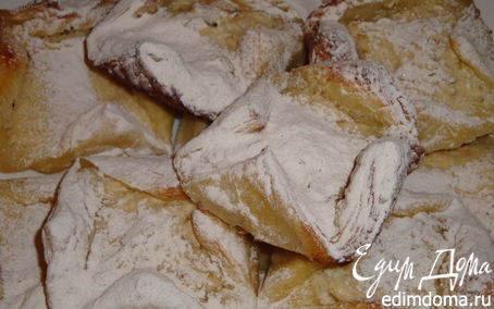 Рецепт Слойки с творогом (по-киевски)