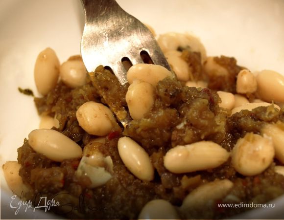 Долихос с Пряной Тыквенной Заправкой Долихос с Пряной Тыквенной Заправкой