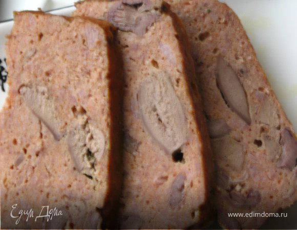 Мясной террин с субпродуктами Мясной террин с субпродуктами