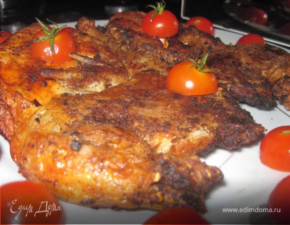 Цыпленок в чесноке