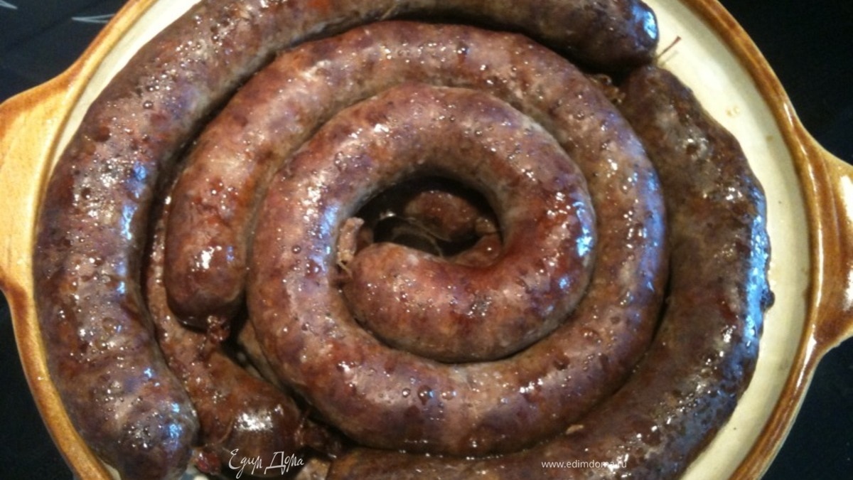 Колбаса "Домашняя" пилотный вариант:)