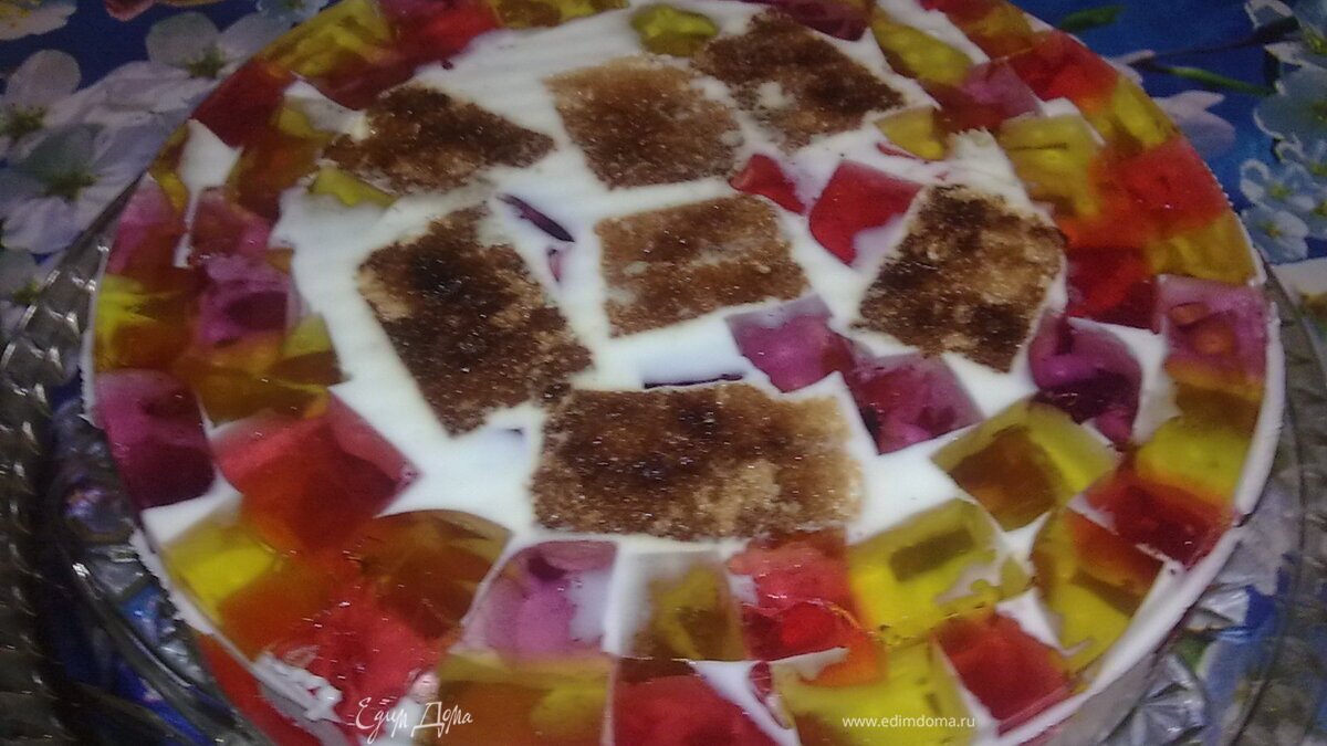 Торт "Мозаика"