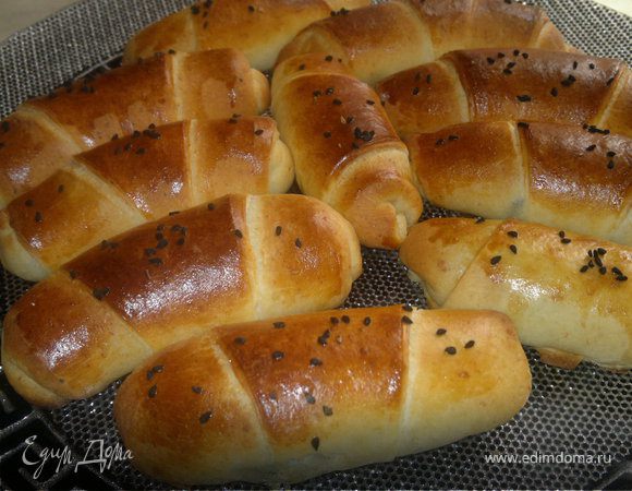 Рулетики с творогом и зеленью Рулетики с творогом и зеленью