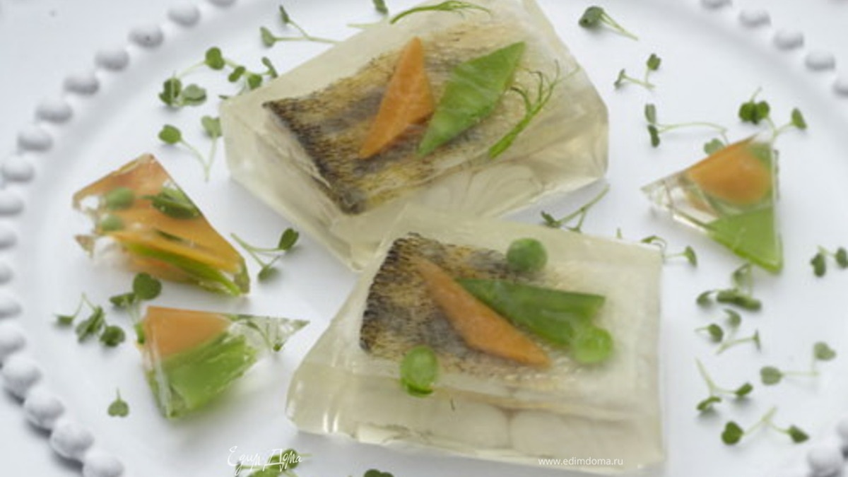 Заливное из судака 