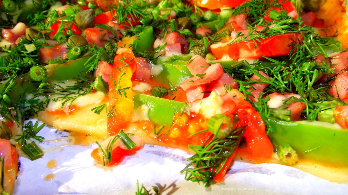 Пицца "Райское наслаждение"