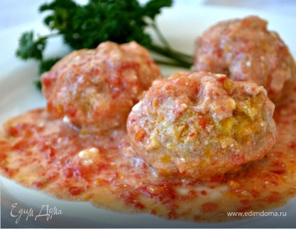 Мясные тефтели с тыквой