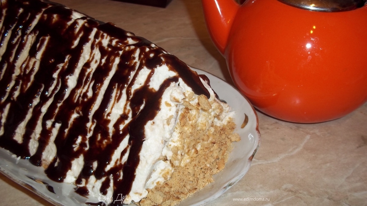 творожно-пряничный домик