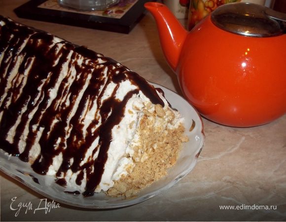 творожно-пряничный домик