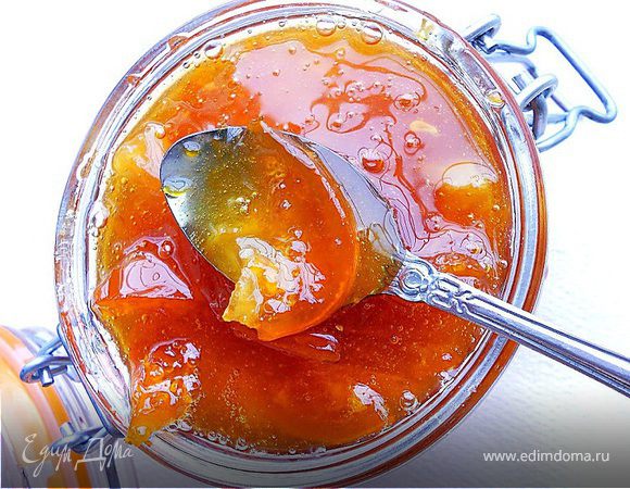 Tescoma.Цитрусовый конфитюр с яблоком и имбирем