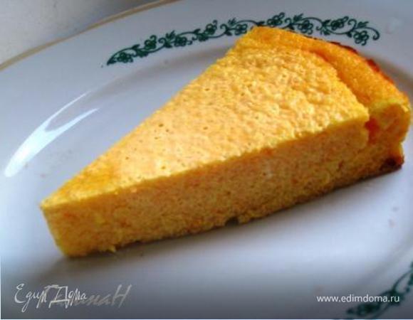 Творожно-тыквенная запеканка.