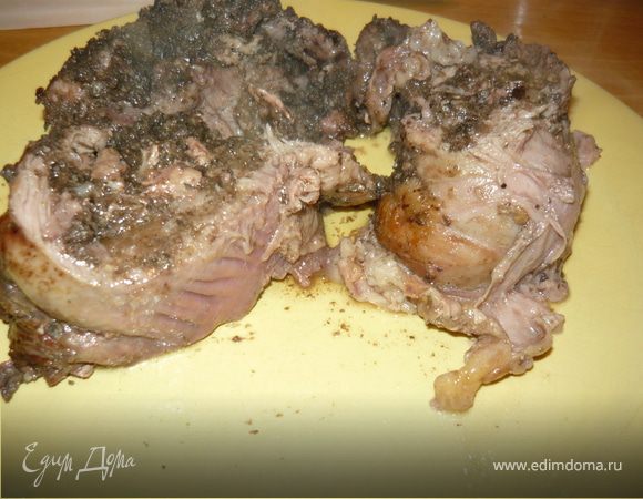 Фаршированная голень индейки