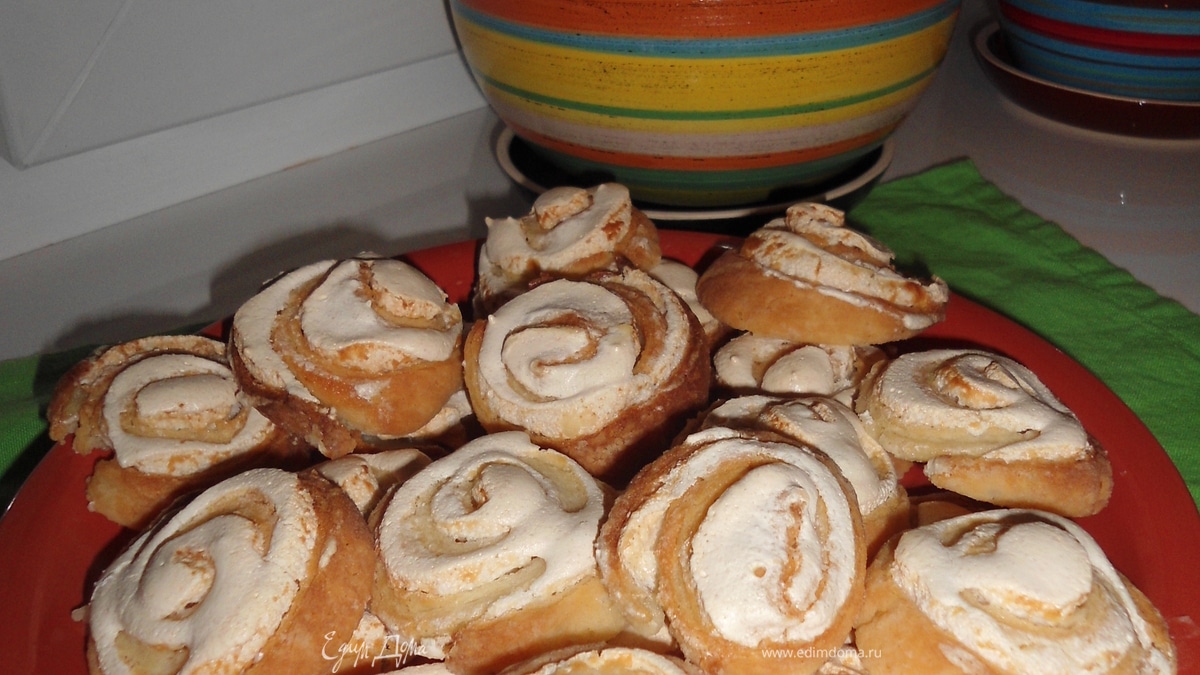 Творожное печенье "Розочки"