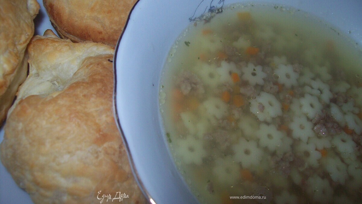 Суп "со звездочками"