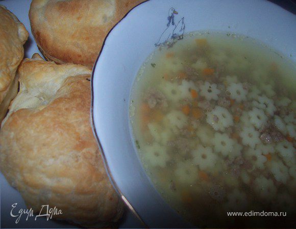 Суп "со звездочками" Суп "со звездочками"