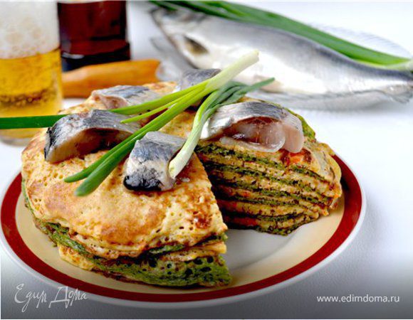 Разноцветный блинник.