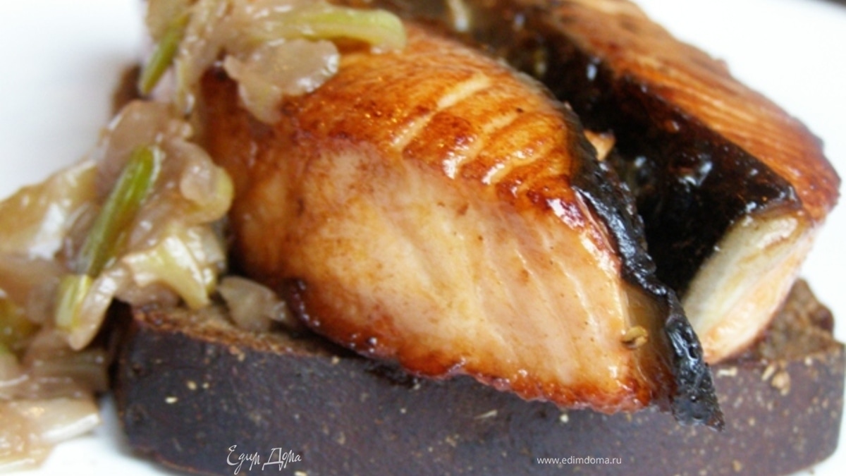 Семга "на пьедестале"