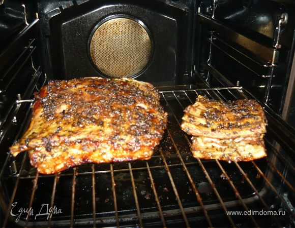 Свиные ребрышки "Вспоминая лето"