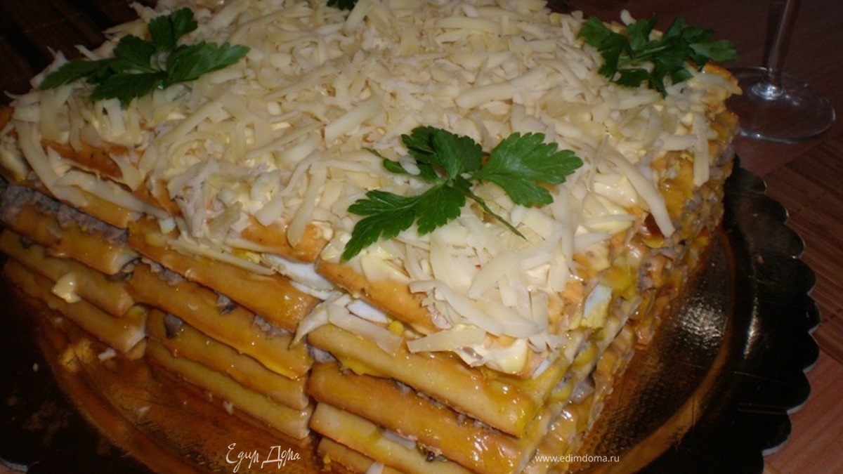 Соленый тортик