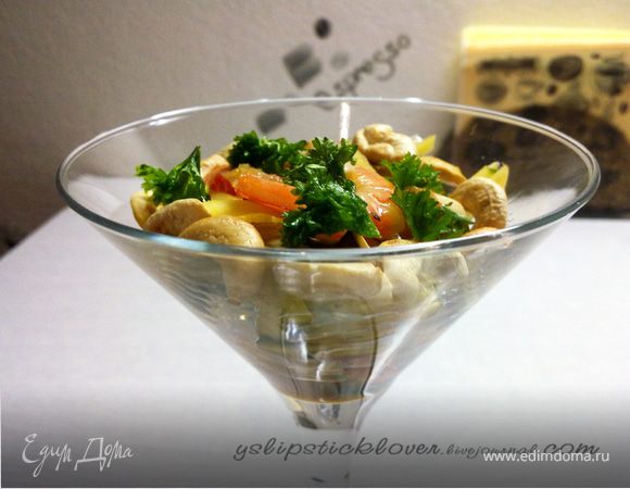 Салат из манго с креветками Салат из манго с креветками