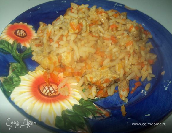 Плов с курицей