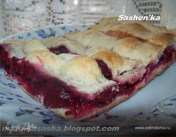 Штрудель с вишней по-немецки