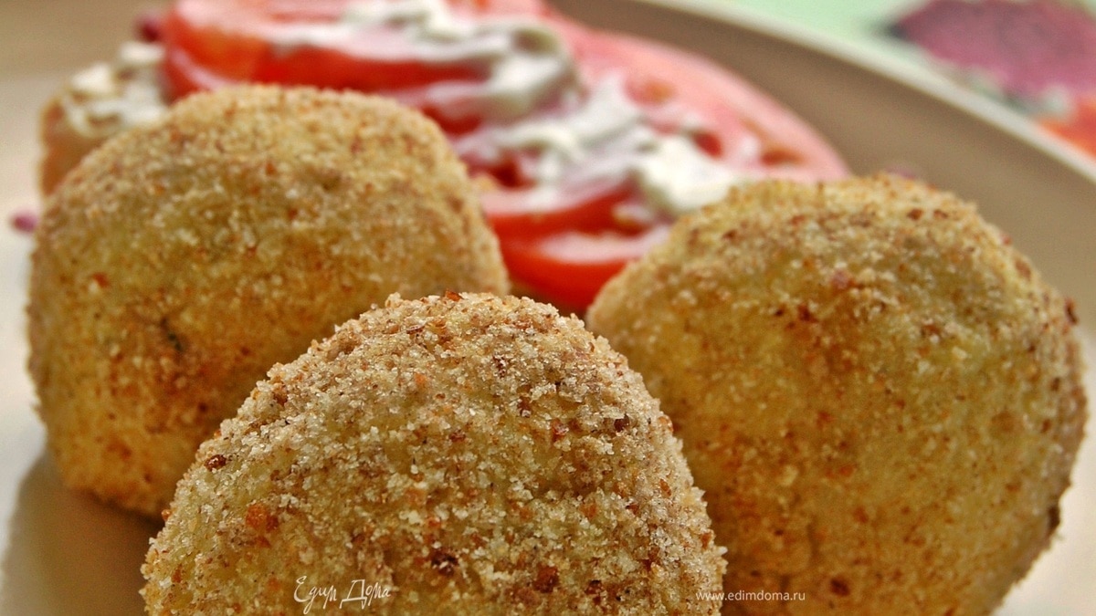 Фаршированные картофельные крокеты