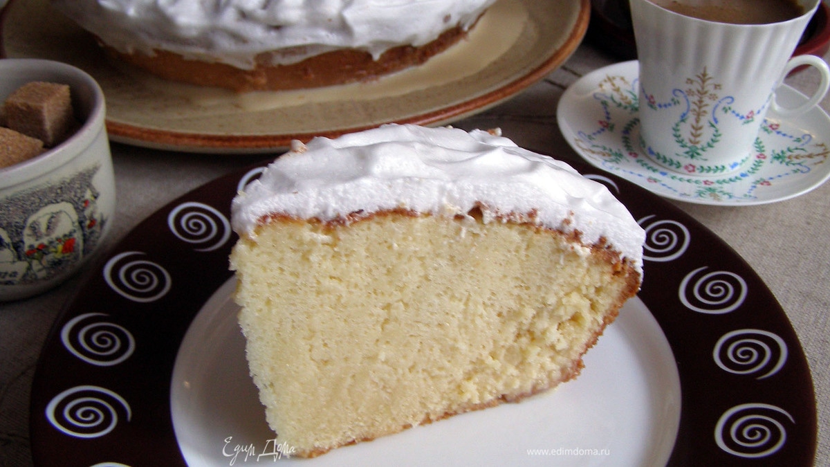 Торт из трех видов молока (torta de tres leches)