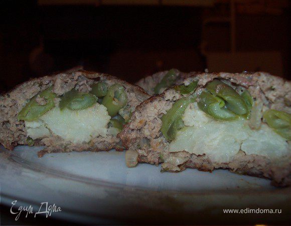 Котлеты с фасолью и цветной капустой Котлеты с фасолью и цветной капустой