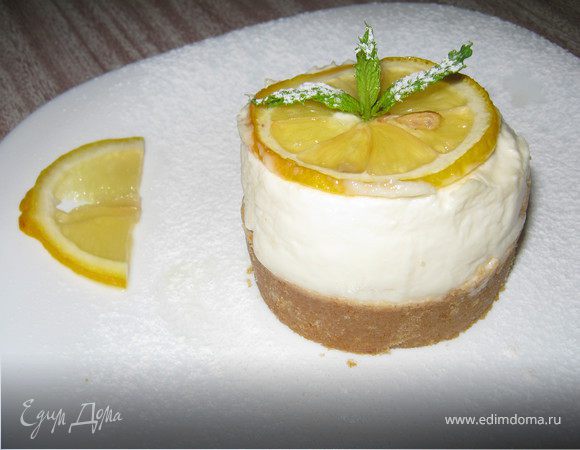 Лимонный чизкейк
