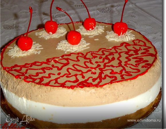 Торт "Йогурт с шоколадом" Торт "Йогурт с шоколадом"