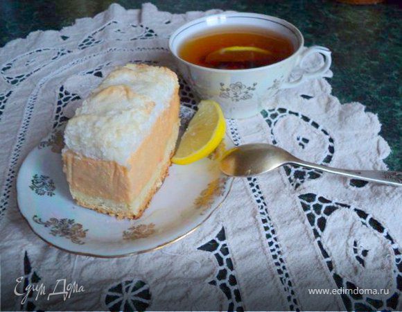 Творожник с пенкой.