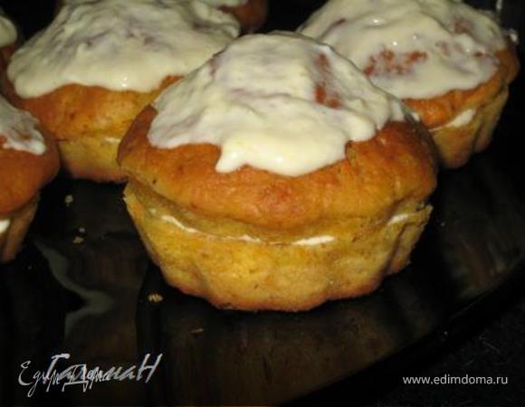 Морковные маффины с цитрусовым ароматом Морковные маффины с цитрусовым ароматом